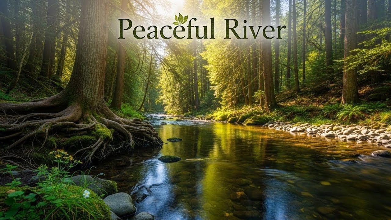 Flowing River Ambience 🌊 Peaceful Sound for Meditation, Focus, and Deep Relaxation #274