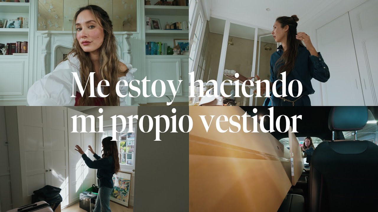 Me estoy haciendo mi propio vestidor sola