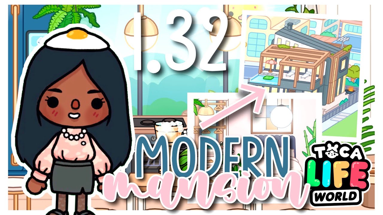 NEW MODERN MANSION REVIEW! || Toca Boca - YouTube