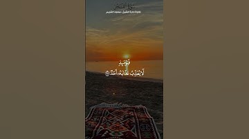 تلاوة نادرة || سورة الفجر || الشيخ سعود الشريم