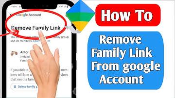 How To Remove Family Link From Google Account 2024 (New update)