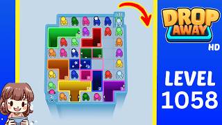 Drop Away Level 1058 Solution Walkthrough