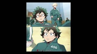 MHA/BNHA,LOV and UA in Squid Game