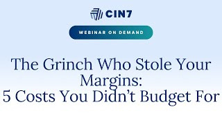 Thing Grinch Who Stole Your Margins: 5 Costs you Didn't Budget For