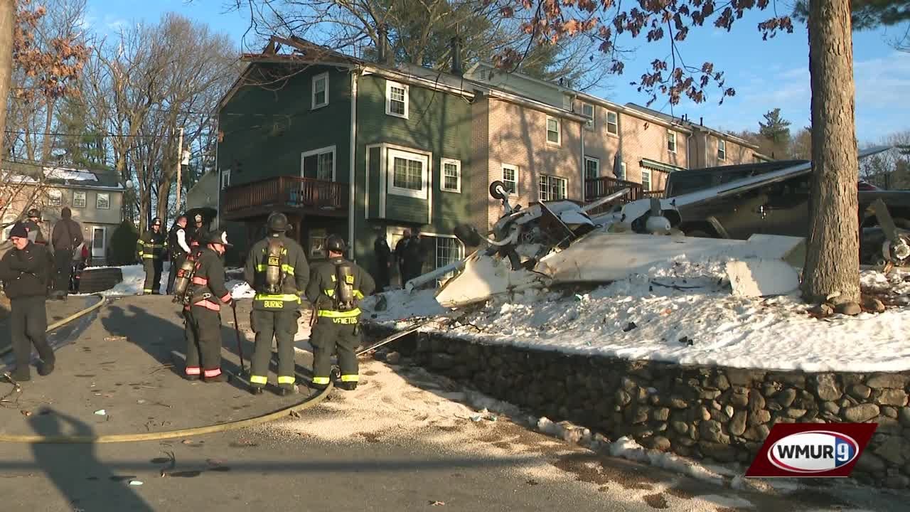 Small plane crashes in Nashua residential neighborhood