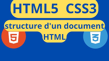 cours complet HTML5 CSS3 (structure d