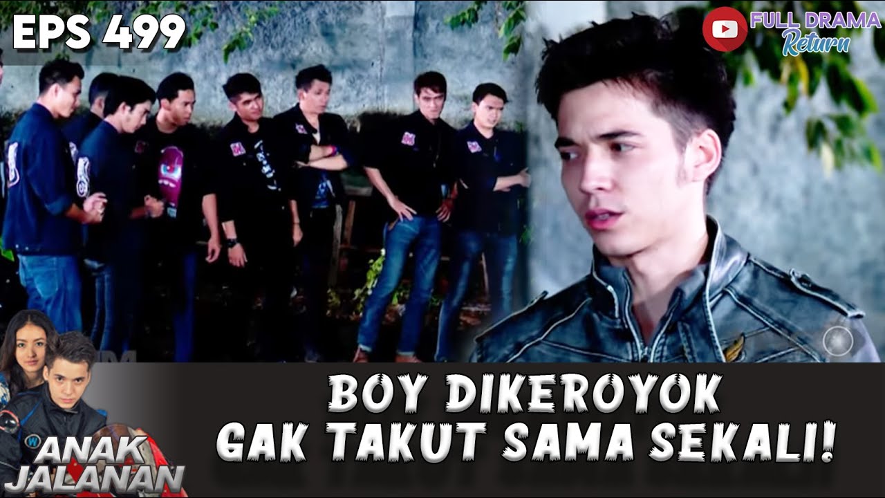 BOY SENDIRIAN HADAPI GENG TANPA TAKUT! - ANAK JALANAN