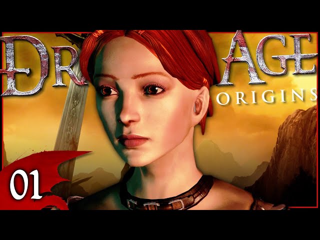 Let's Play Dragon Age: Origins Gameplay #1 - Female Dalish Elf Origin -  Playthrough Walkthrough PC 