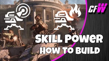 The Division 2 - SKILL POWER MADE SIMPLE