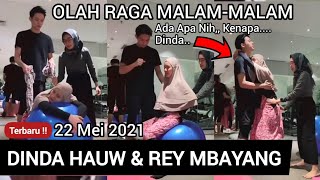 Terbaru..!! Dinda Hauw dan Rey Mbayang Olah Raga Malam-Malam