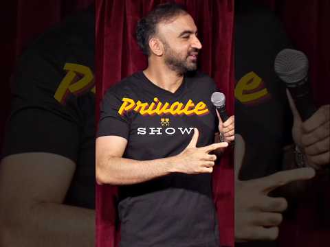 Private Show 👯‍♀️ | Stand-up Comedy by Punit Pania #indianstandup #funnyshorts #corporatecomedy