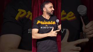 Private Show 👯‍♀️ | Stand-up Comedy by Punit Pania #indianstandup #funnyshorts #corporatecomedy