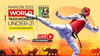 Day 2 Court 4 (W-57 W-73 M-63 M-80) | Nairobi 2025 World Taekwondo Under 21 Championships