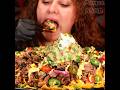 Epic Oxtail Nachos Tower! 🧀🔥 Mukbang Feast You Can’t Miss! 😱