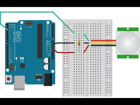 Video: PIR Sensoru və Buzzer Modulundan Necə İstifadə Edilir - Visuino Dərsliyi: 6 addım