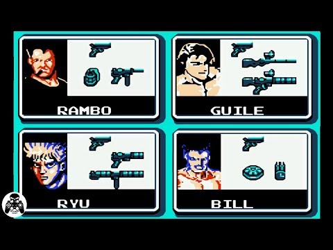 Super Contra 6 / Hack / Dendy (Контра 6) прохождение