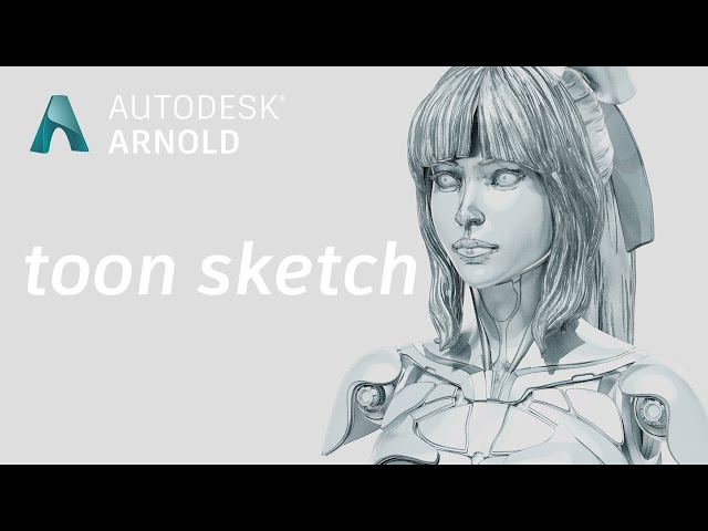Arnold tutorial - How to create a pencil sketch style in MtoA