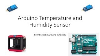 Arduino Temperature and Humidity Sensor