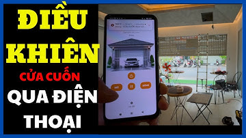 Điều Khiển Cửa Cuốn Từ Xa Bằng Điện Thoại – Không Cần Remote! #NhaThongMinh #cuacuonwifi
