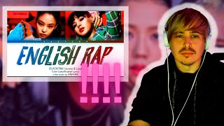 Jennie/Lisa English Rap Reaction