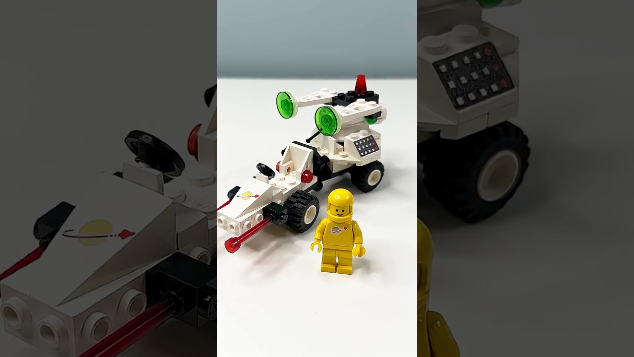 Vintage Lego Classic Space Set 6849 Satellite Patroller released in 1987 