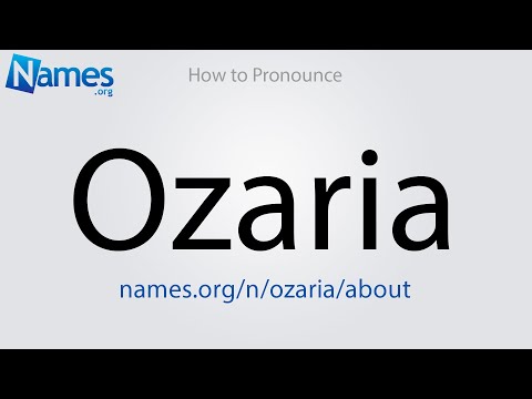How to Pronounce Ozaria