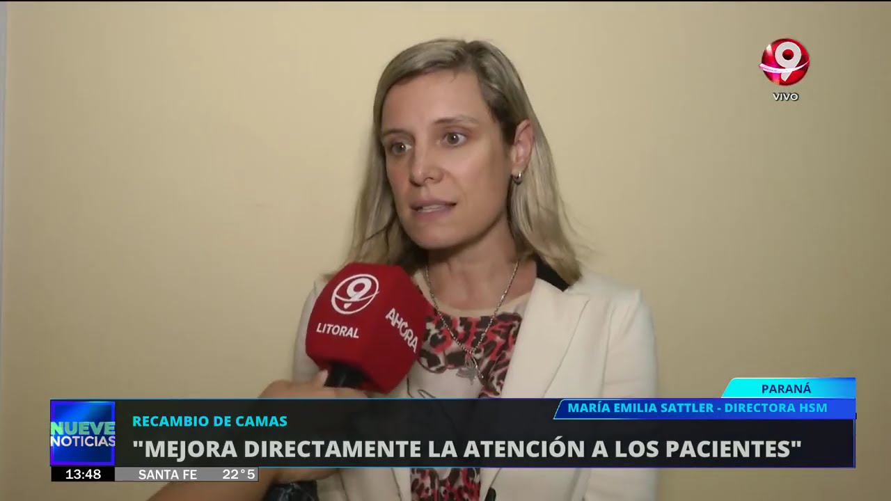 El Hospital San Martín de Paraná renovó sus camas de internación