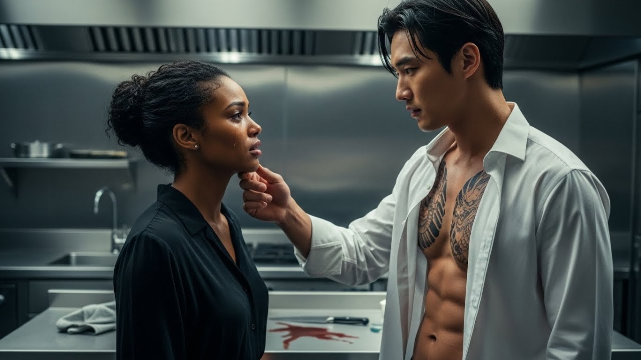 Korean Mafia Boss Caught His Black Maid Crying Alone in the Kitchen — His Response Left Her...