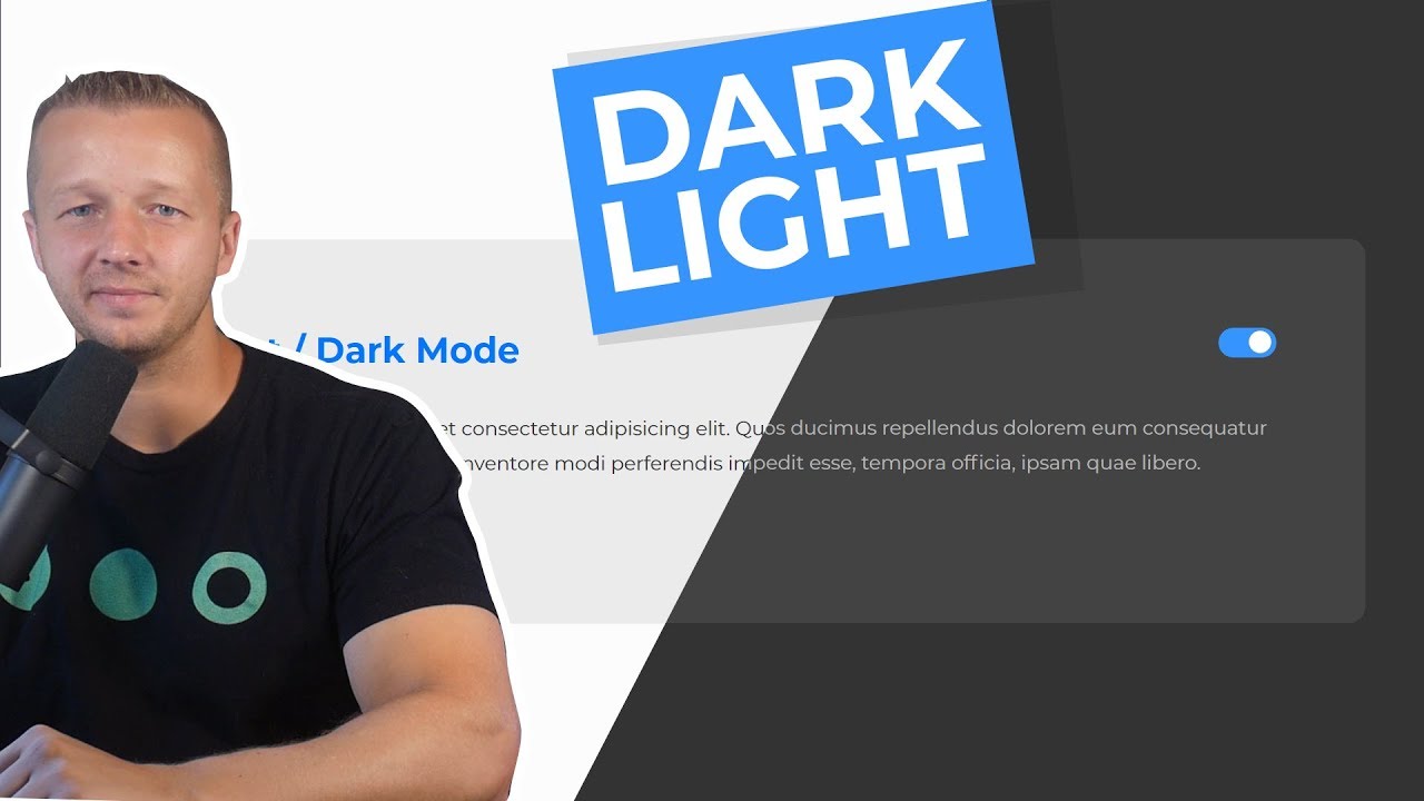 Creating a Dark & Light Toggle Mode on your UI Designs Creating a Dark & Light Toggle Mode on your UI Designs
