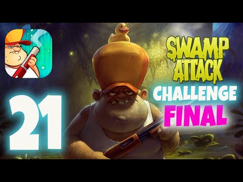 Swamp Attack - Gameplay Walkthrough Episode #21 - Challenge Levels 60-66 (Final)