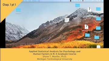 Chapter 1, Part 1: Introduction