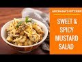 Sweet &amp; Spicy Mustard Salad with Potatoes &amp; Walnuts - Salad Recipes by Archana&#39;s Kitchen