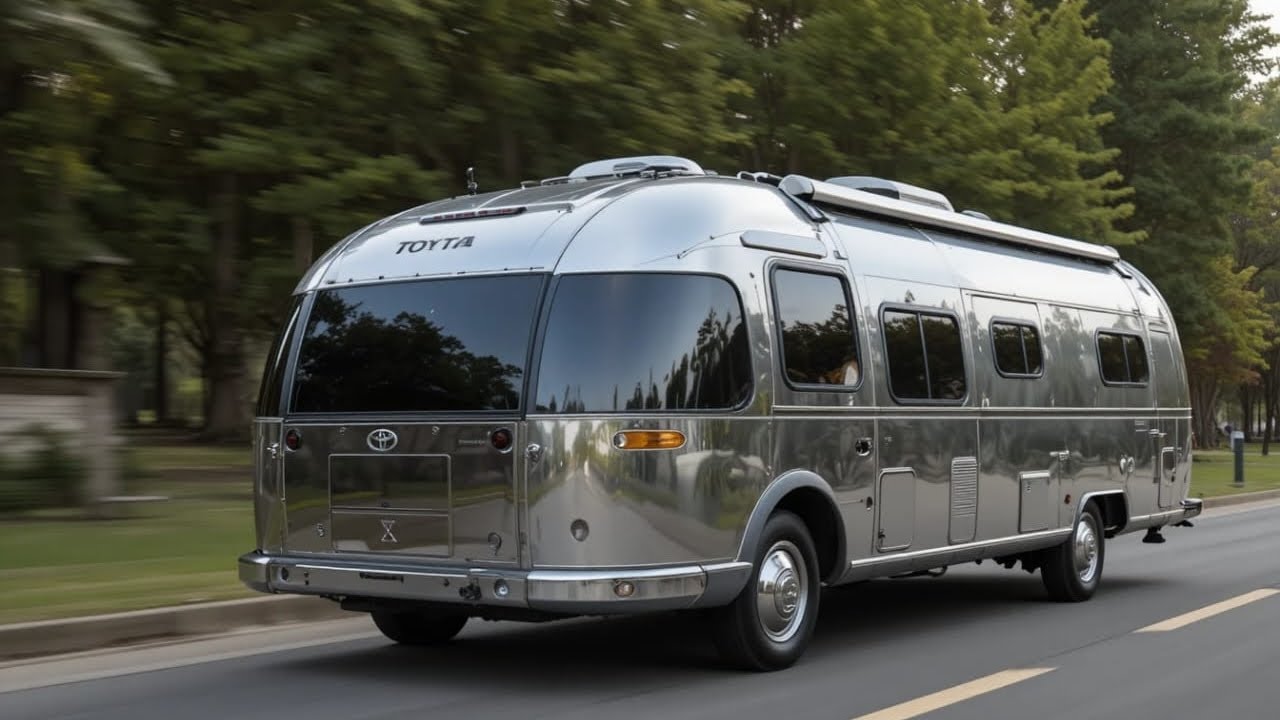 Новый автодом Toyota Airstream 2026 года 🚐 Роскошный дом на колесах в сочетании с надежностью Toyota