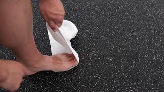great toe extension isometric with towel