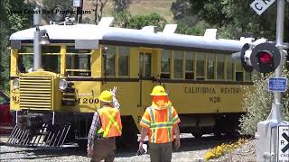 [HD] Railfanning Pleasanton and Niles Canyon with UP 1982 and the M200 Railbus (05/27-06/03/23) by West Coast Rail Productions™ HD Railfanning Videos 512 views 10 months ago 6 minutes, 49 seconds