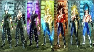 Xicor & Rigor Transformations Beyond The Limit Pack - Dragon Ball Xenoverse 2 Mods