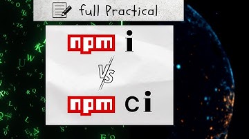 Use Npm Ci Command Effectively | Npm Ci Vs Npm i | Package Vs Package-Lock File |Change Dependencies