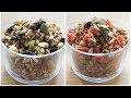 Oil Free - Stovetop Granola Recipe - 2 Ways - Healthy Oats Recipe For Weight loss - Skinny Recipes