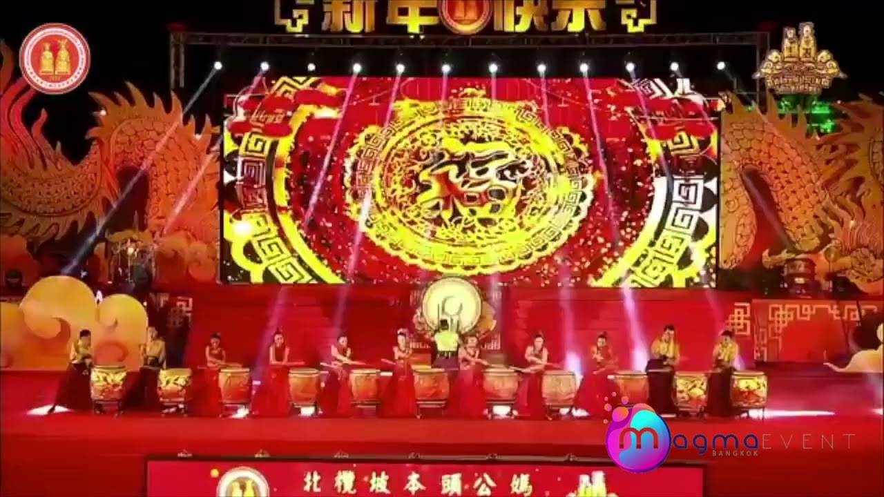 Best Opening Thai drummers show- Event organizer and management Bangkok