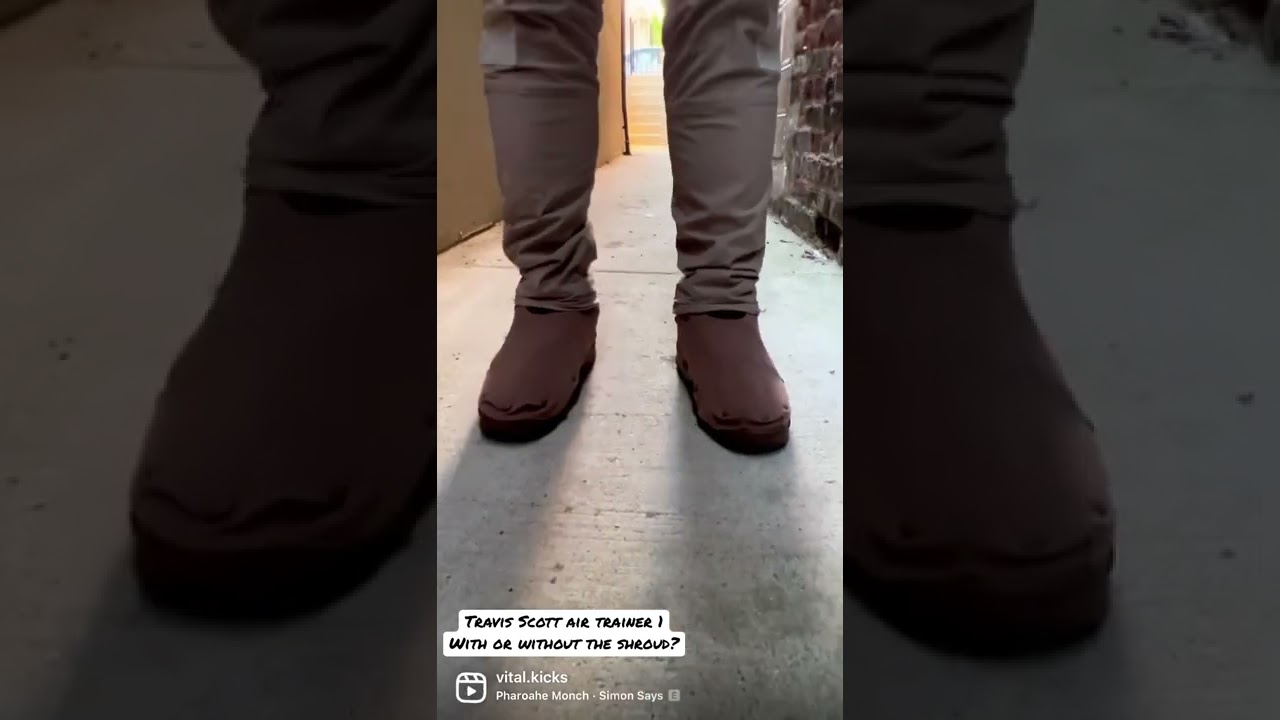 See the new controversial Air Trainer 1 by Travis Scott!