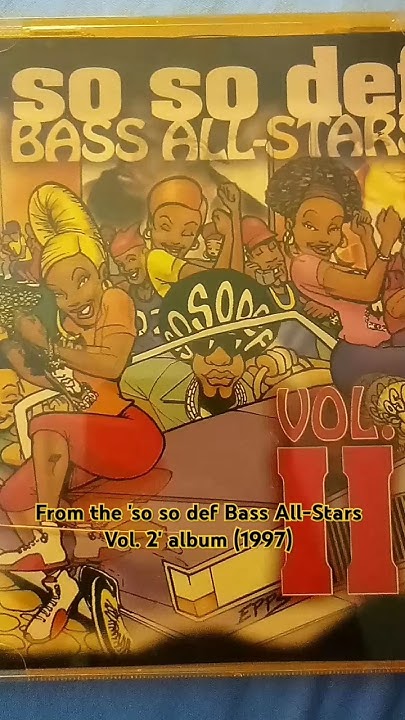 So So Def Bass All Stars Vol 2 Corina - 'Summertime Summertime' 🌞 🏖️ (1997) from 'so so def Bass All