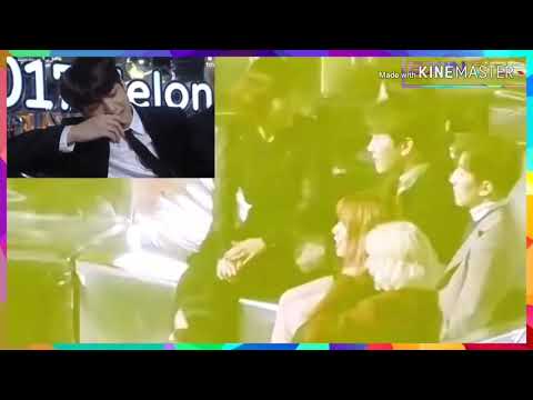 Idols reaction to jungkook pose