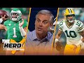 Eagles &#39;Brotherly Shove&#39; defines Philly, Jordan Love&#39;s struggles prove he is not a QB1 | THE HERD