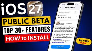 iOS 27 Public Beta Released - 30+ Features & Changes | How to Install iOS 27 Public Beta screenshot 5