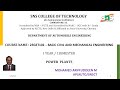 Case Study of Pumps | Basic Civil and Mechanical Engineering | SNS Institutions