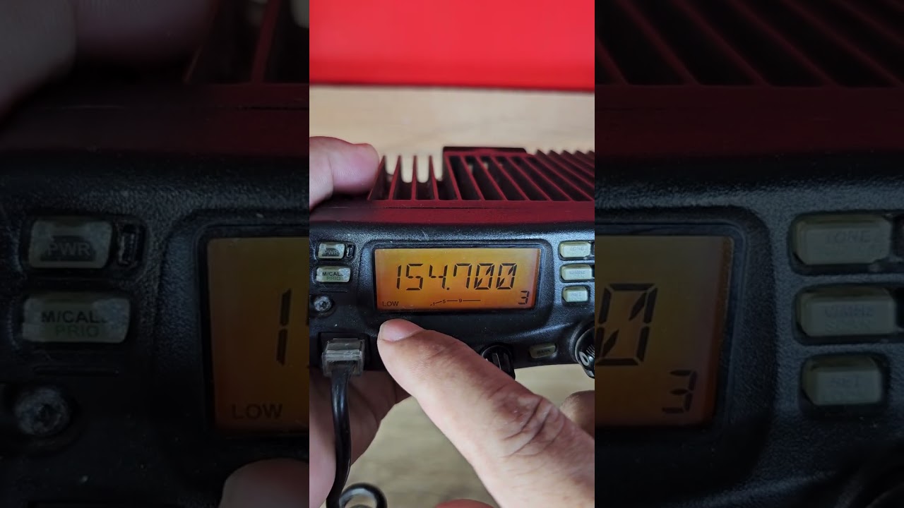 วิธีปรับกำลังส่ง Power ICOM IC V8000