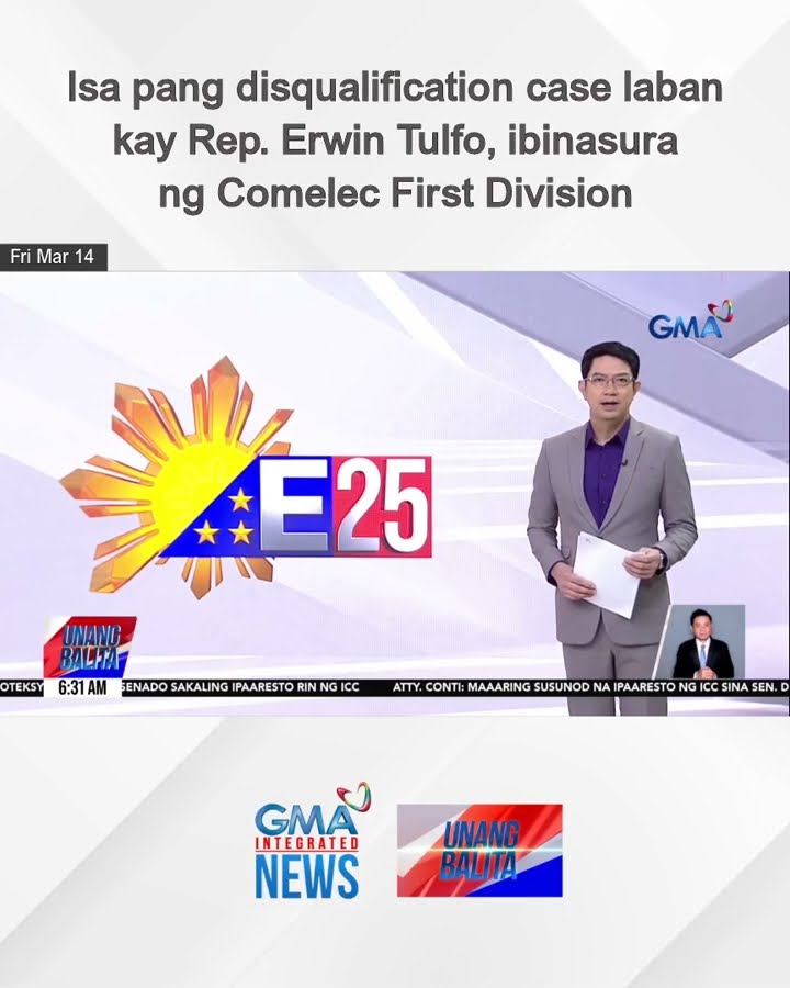 Isa pang disqualification case laban kay Rep. Erwin Tulfo, ibinasura ng Comelec... | Unang Balita