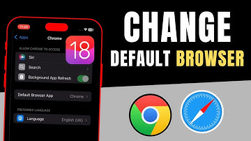 How To Change Default Browser On iPhone (2025)