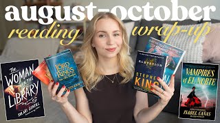 August-October Reading Wrap-Up ๐ LOTR, vampires and new releases
All the books I got to read in the past three months! Please let me know which books did you pick up recently ๐
โถ๏ธ https://www.youtube.com/watch?v=ZIgdMmb6hN8&t=37s
00:00 intro
00:18 The Two Towers & The Return of the King
04:10 Vampires of El Norte
10:16 Ready Player Two
12:28 My Friends
16:53 The Alloy of Law
19:41 Remnant Population
20:51 The Knight and the Moth
23:43 Elevation
26:14 The Obelisk Gate
28:48 The Moomins and the Great Flood
30:03 The Woman in the Library
34:04 Rebecca
My other videos to check out:
โข https://www.youtube.com/watch?v=HBOkoT4Fp68
โข https://www.youtube.com/watch?v=LaQcXgJPvRY
โข https://www.youtube.com/watch?v=XH_HOEm0XOU&list=PLsvaJ-sbm1jqB6VD6ybVm9nxImOa34x6E
Thank you so much for watching! ๐
๐ follow me on goodreads:
goodreads.com/xeniaandthebooks
๐ง contact:
xeniaandthebooks@gmail.com
#readingwrapup #booktube #bookish #bookworm #books #newrelease #newbook #newbooks #bookrecommendations #bookreview #bookrecs #readingcommunity #reading #bookish #bookishcontent #booktok #lordoftherings #lotr August-October Reading Wrap-Up ๐ LOTR, vampires and new releases