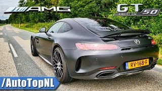 Mercedes AMG GT C Edition 50 | TUNNEL Exhaust SOUNDS AUTOBAHN Onboard & REVS by AutoTopNL
